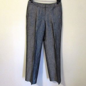 Loft Grey, Linen Dress pants sz 4P NWOT